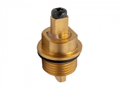 Pressure gauge valve for VRM