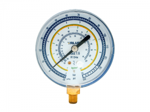 Low pressure gauge for VMG-2-R134A